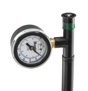 Manometr MP Gauge na trójniku do dysz Hunter MP Rotator